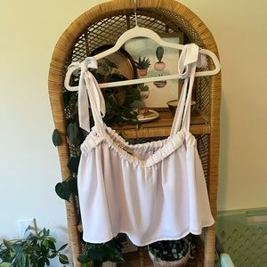 Show me your mumu white crop tank